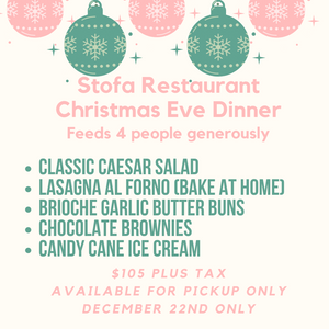 Christmas Eve Dinner for 4 - Pickup only December 22nd