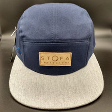 Load image into Gallery viewer, Stofa 5-Panel Hat Navy
